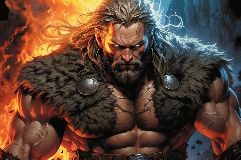 Vikingo elementales de fuego y agua