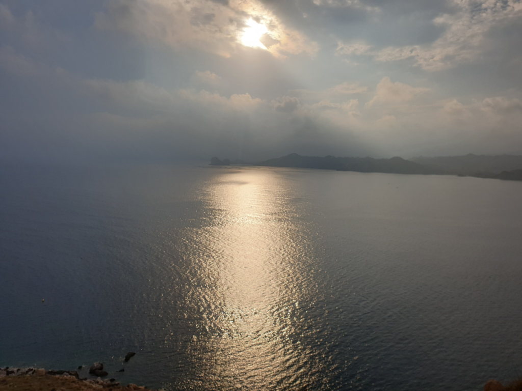 El atardecer sin mi jeto en todo su explendor
